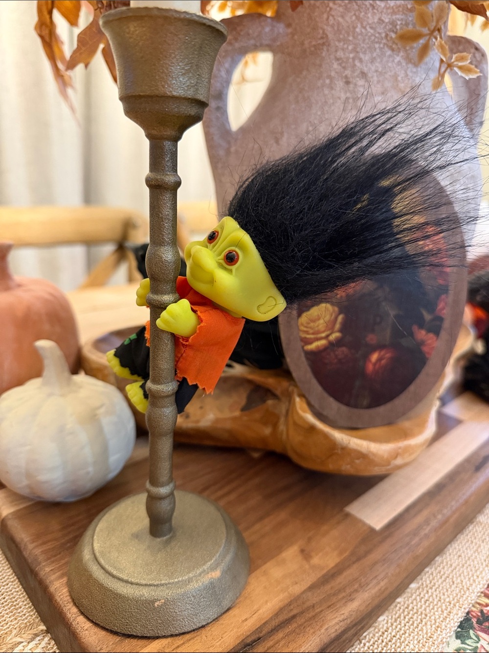 Frankenstein troll Halloween Vintage